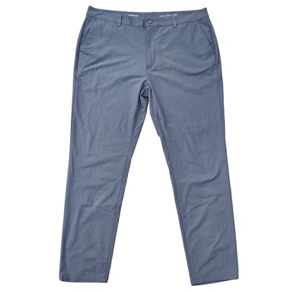 Tech Pants Fresh Clean Tees Threads Size 40x32 Gray Stretch All Day Comfort Pant - Picture 2 of 10